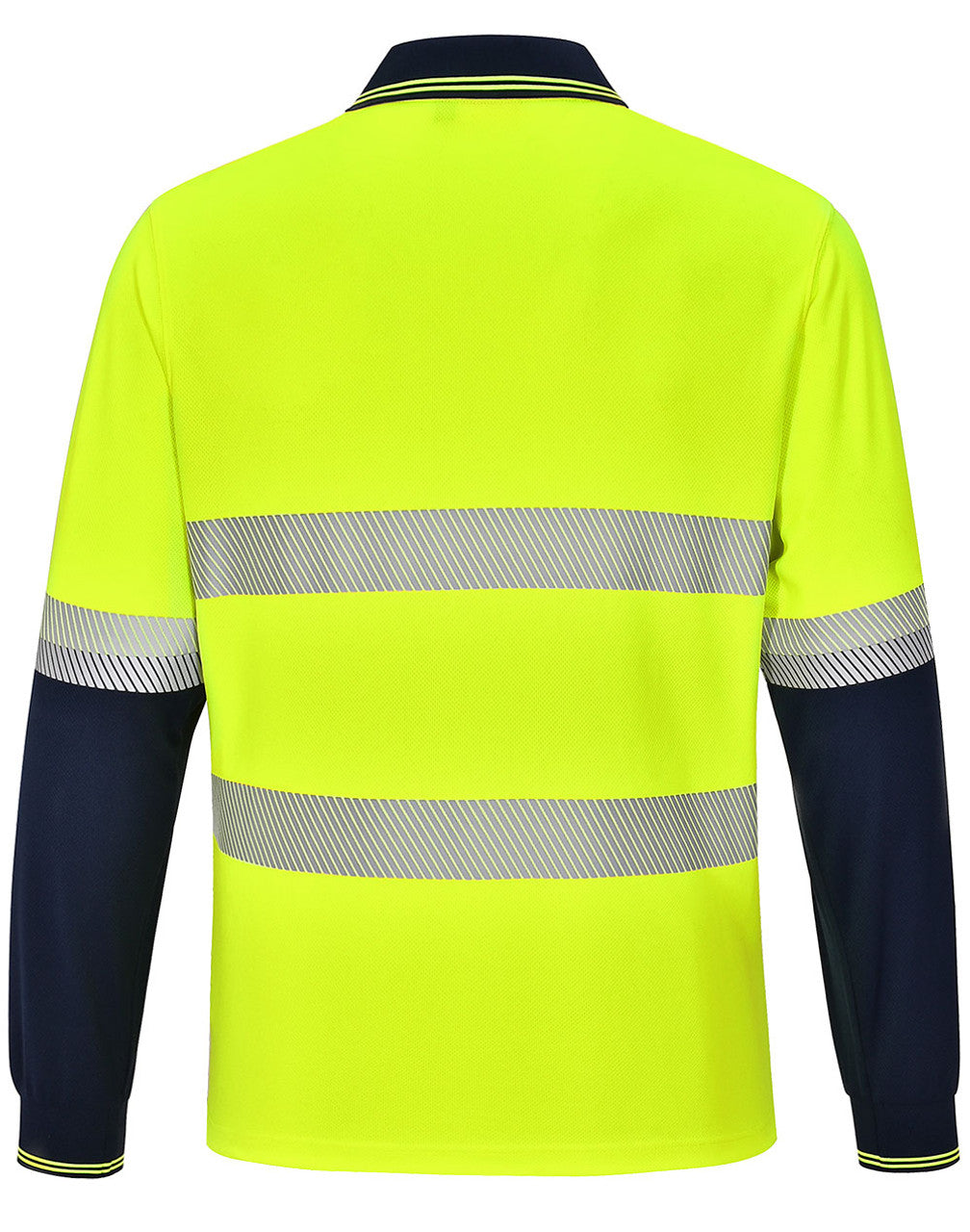 SW86 UNISEX COOLDRY® SEGMENTED LS POLO