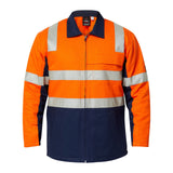 WJ8019 Hi Vis Quilted Jkt W/Tape