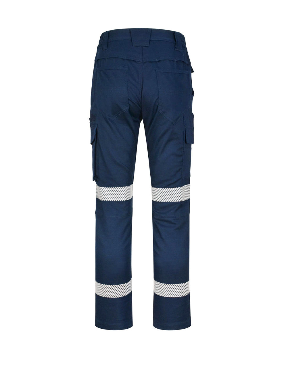WP26HV UNISEX COTTON STRETCH RIP-STOP WORK PANTS WITH SEGMENTED TAPE