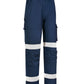 WP26HV UNISEX COTTON STRETCH RIP-STOP WORK PANTS WITH SEGMENTED TAPE