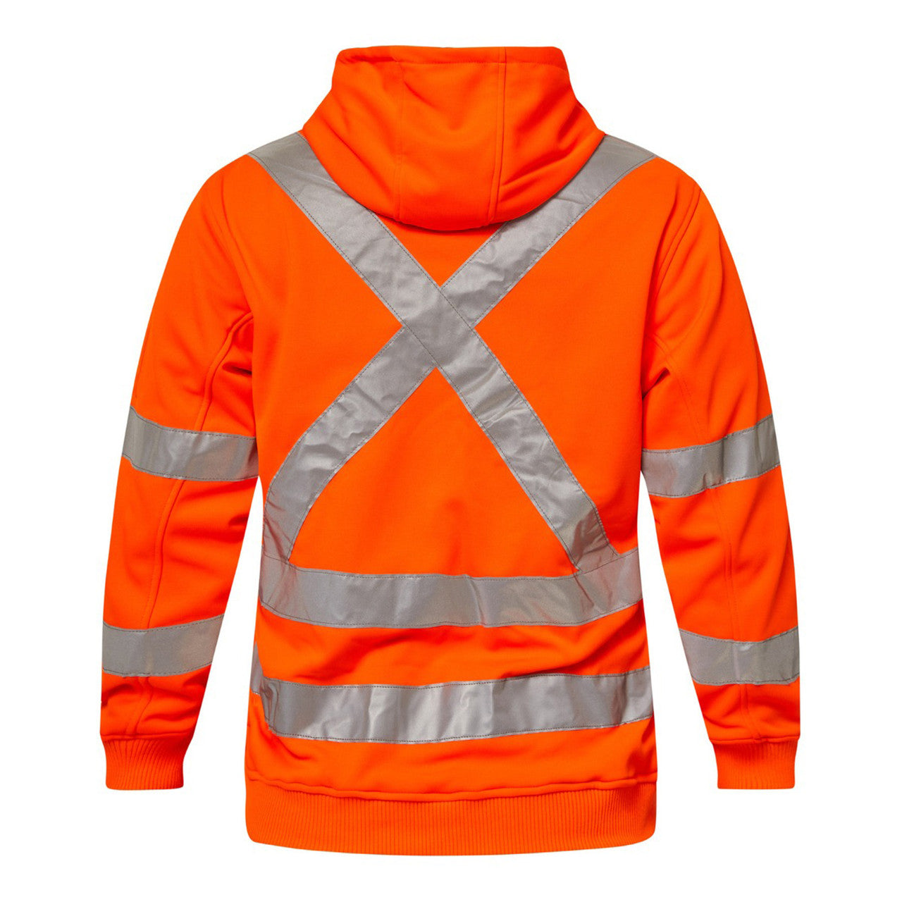 WT8016 Hi Vis Hoodie W/ X-Tape