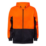 WT8017 Hi Vis Hoodie W/Zip