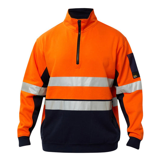 WT8018 Half Zip Cotton Pull Over